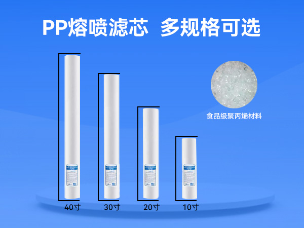 多規(guī)格pp熔噴濾芯